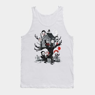 Horror Tree House Tank Top